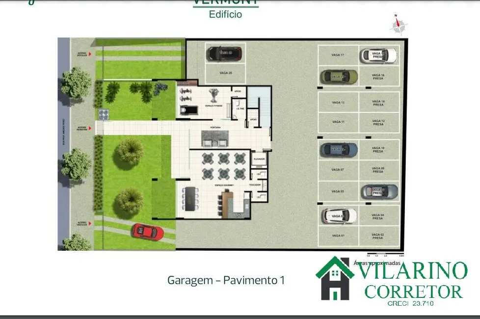 Foto 5 de Apartamento com 3 quartos à venda, 88m2 em Cidade Nova, Belo Horizonte - MG