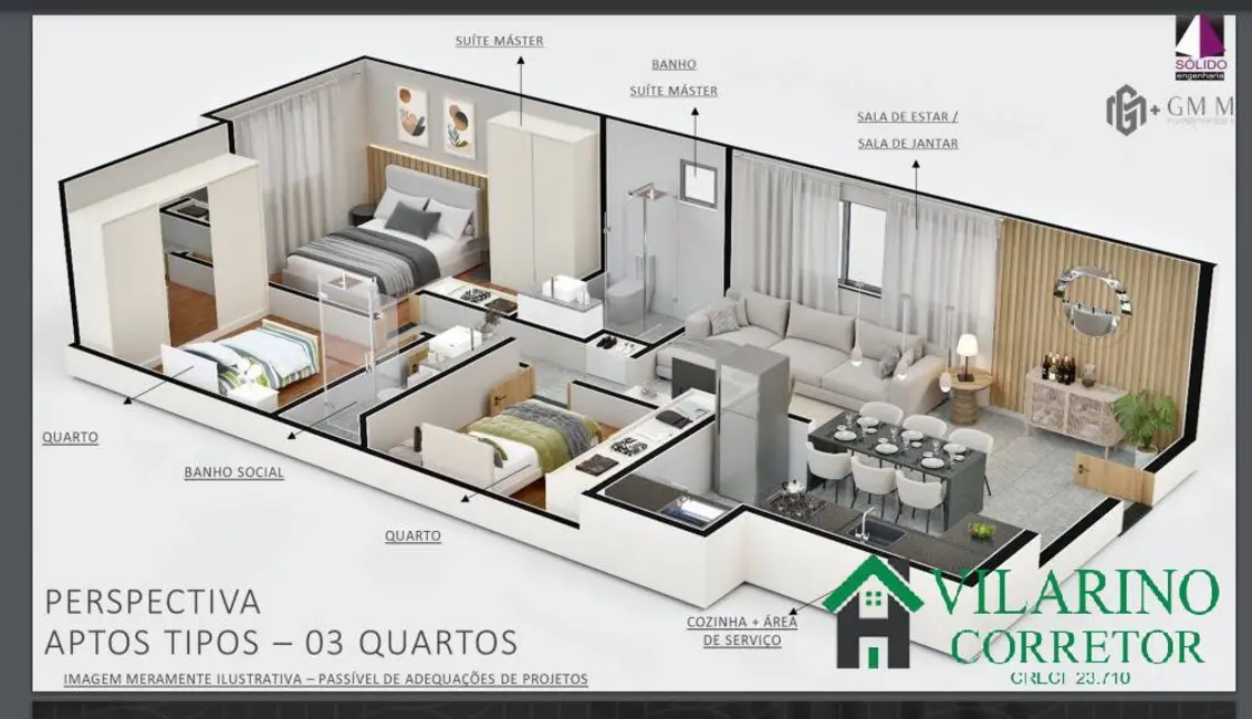 Apartamento com 2 quartos à venda, 79m2 em Santo Antônio, Belo Horizonte - MG - imagem 7 Foto 7 de Apartamento com 2 quartos à venda, 79m2 em Santo Antônio, Belo Horizonte - MG