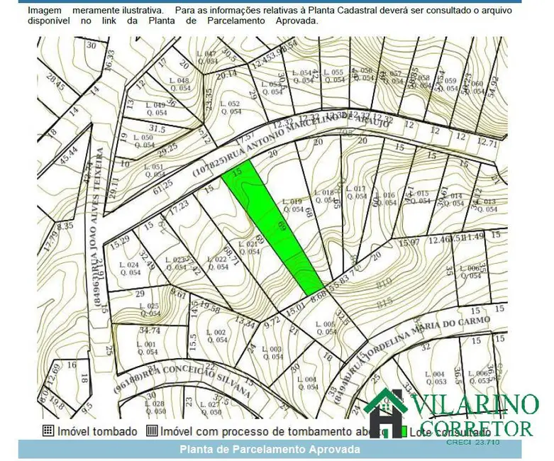 Foto 3 de Terreno / Lote à venda, 1850m2 em Mantiqueira, Belo Horizonte - MG