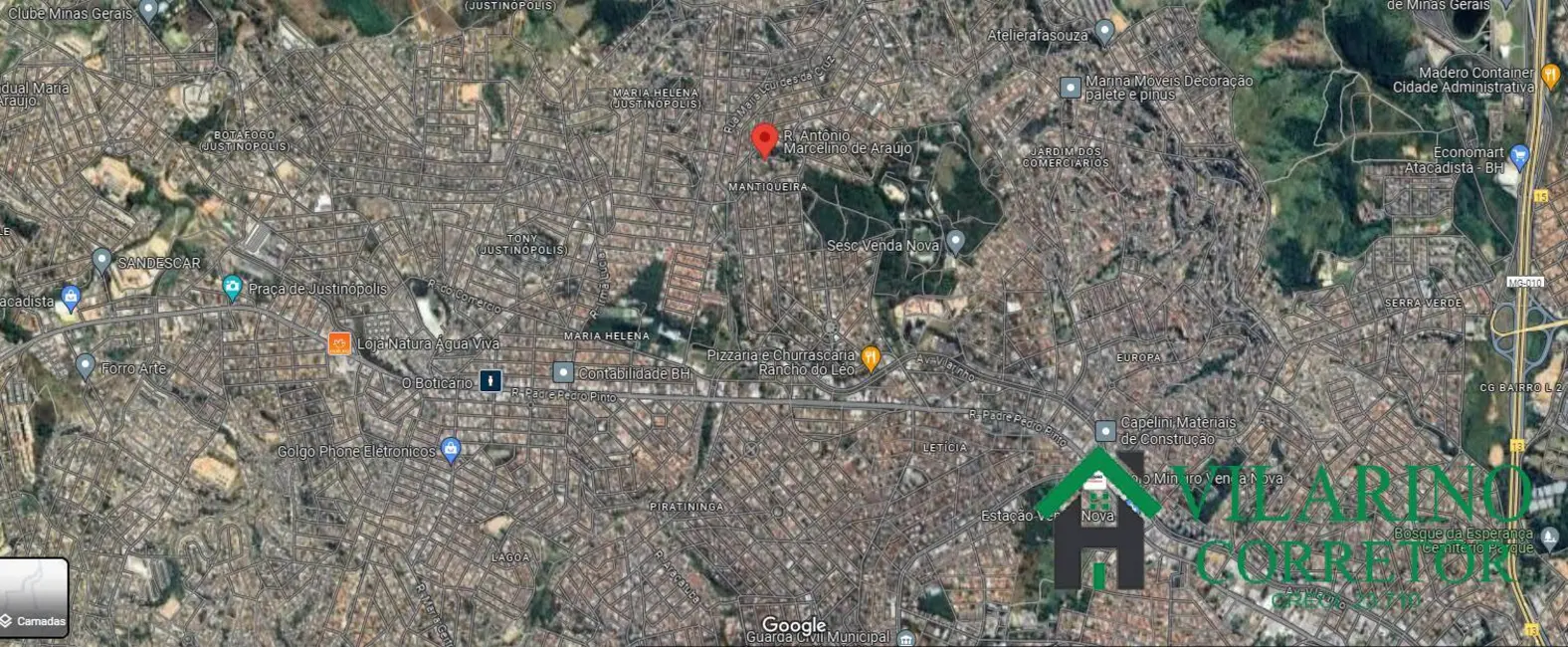 Foto 9 de Terreno / Lote à venda, 1850m2 em Mantiqueira, Belo Horizonte - MG