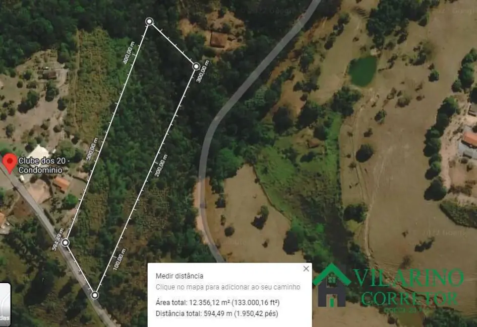 Foto 4 de Sítio / Rancho à venda, 20m2 em Caete - MG