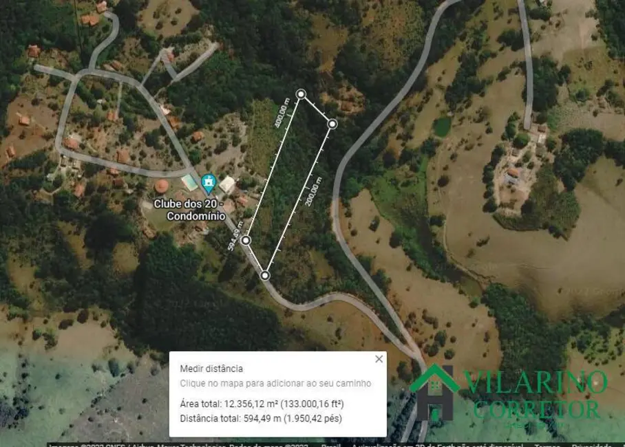 Foto 3 de Sítio / Rancho à venda, 20m2 em Caete - MG