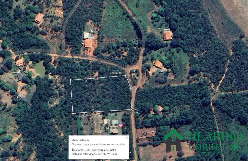Foto 2 de Sítio / Rancho à venda, 9250m2 em Caetanopolis - MG