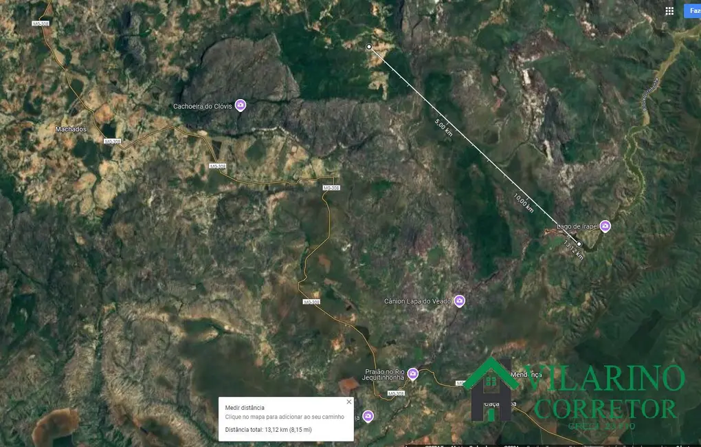 Foto 2 de Fazenda / Haras à venda, 1897000m2 em Botumirim - MG