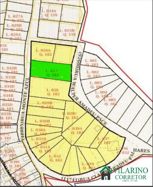 Foto 2 de Terreno / Lote à venda, 1224m2 em Mangabeiras, Belo Horizonte - MG