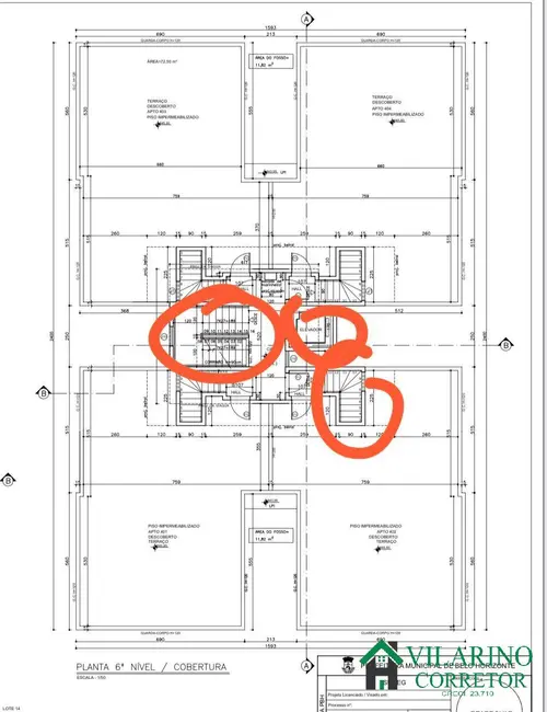 Foto 5 de Apartamento com 3 quartos à venda, 18m2 em Cidade Nova, Belo Horizonte - MG