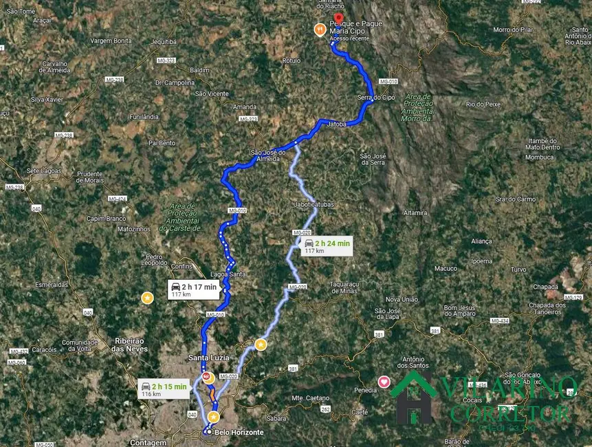 Foto 4 de Chácara à venda, 6000m2 em Santana Do Riacho - MG