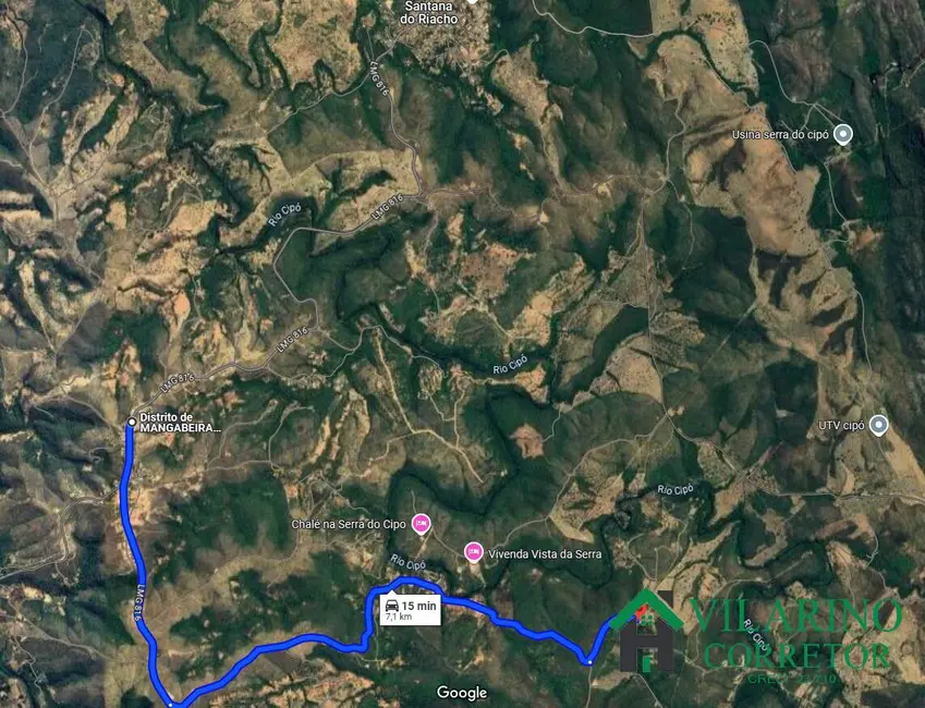 Foto 5 de Chácara à venda, 6000m2 em Santana Do Riacho - MG