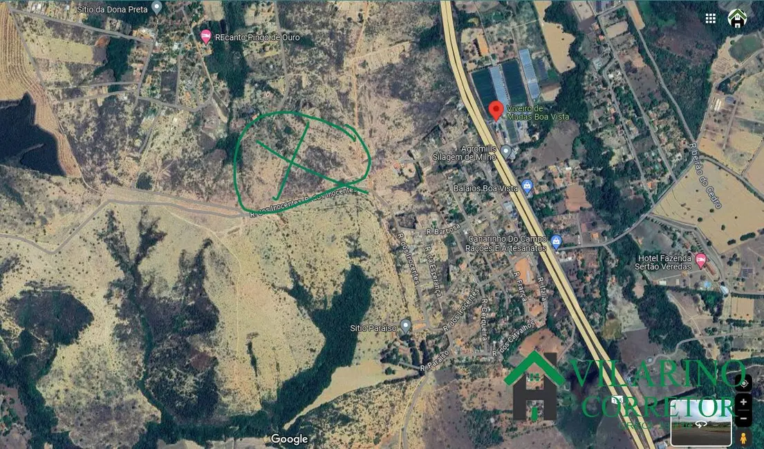 Foto 3 de Chácara à venda, 22000m2 em Caetanopolis - MG