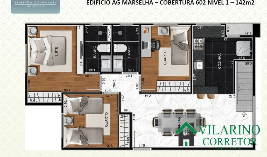 Foto 9 de Apartamento com 3 quartos à venda, 71m2 em Renascença, Belo Horizonte - MG