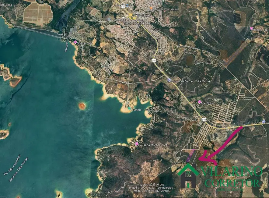 Sítio / Rancho à venda, 32000m2 em Tres Marias - MG - imagem 1 Foto 1 de Sítio / Rancho à venda, 32000m2 em Tres Marias - MG