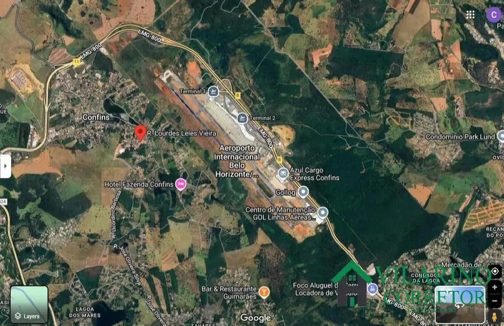 Foto 1 de Terreno / Lote à venda, 360m2 em Centro, Confins - MG
