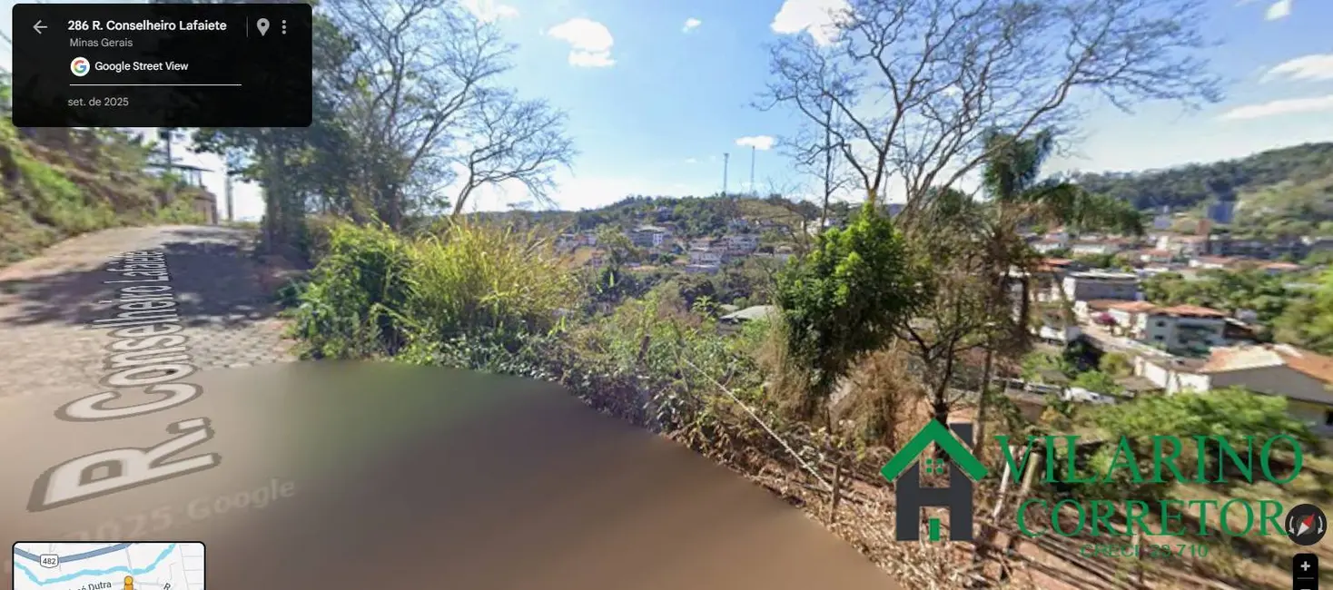 Foto 2 de Terreno / Lote à venda, 530m2 em Centro, Piranga - MG