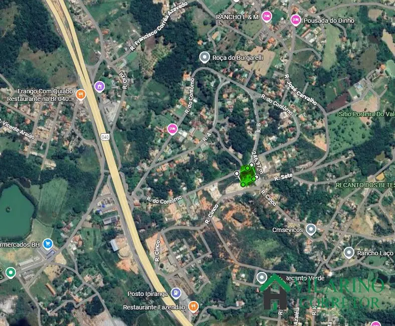 Foto 3 de Terreno / Lote à venda, 2370m2 em Esmeraldas - MG