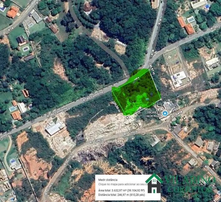 Foto 6 de Terreno / Lote à venda, 2370m2 em Esmeraldas - MG