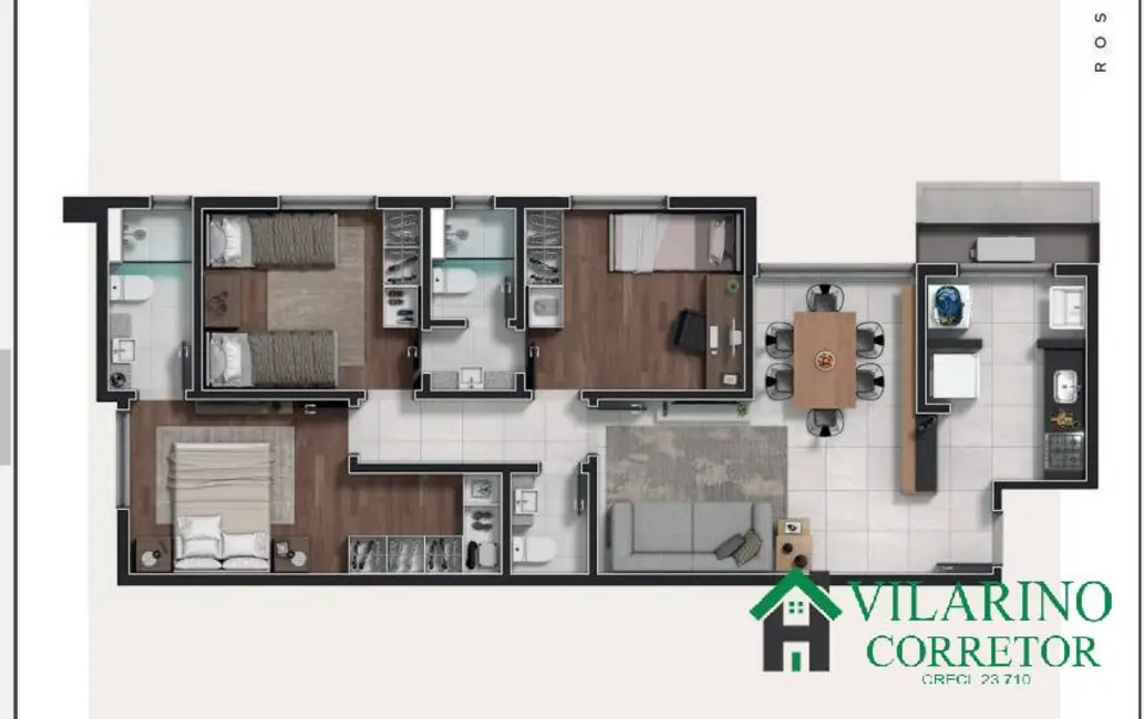 Foto 2 de Apartamento com 3 quartos à venda, 79m2 em Santa Efigênia, Belo Horizonte - MG