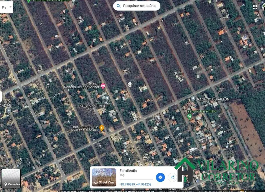 Foto 3 de Terreno / Lote à venda, 360m2 em Felixlandia - MG