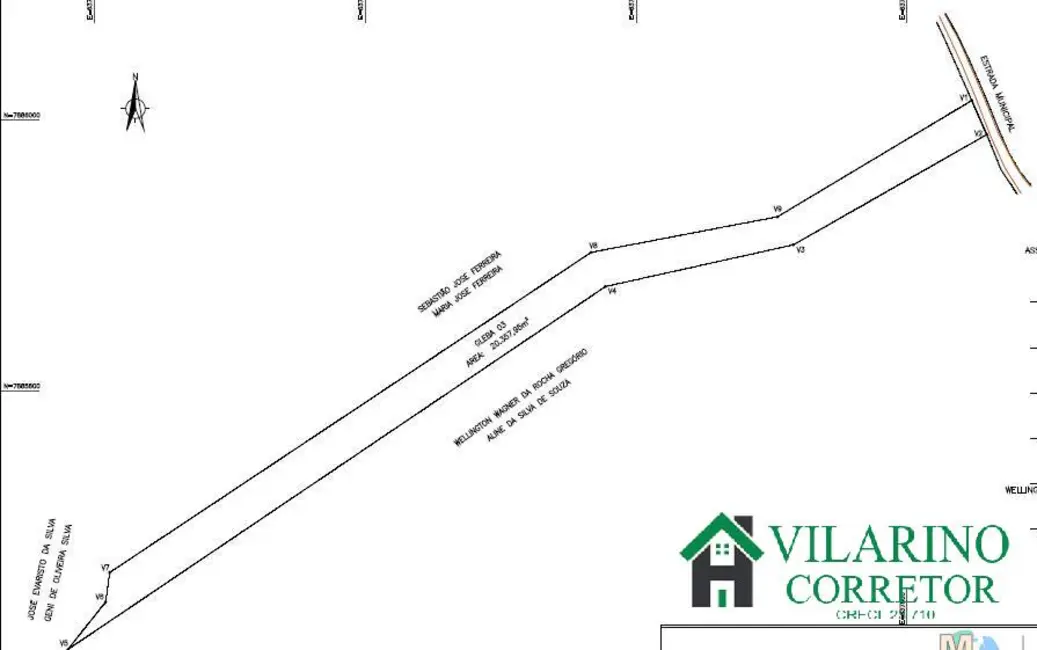 Foto 3 de Sítio / Rancho com 4 quartos à venda, 20000m2 em Santana Do Riacho - MG