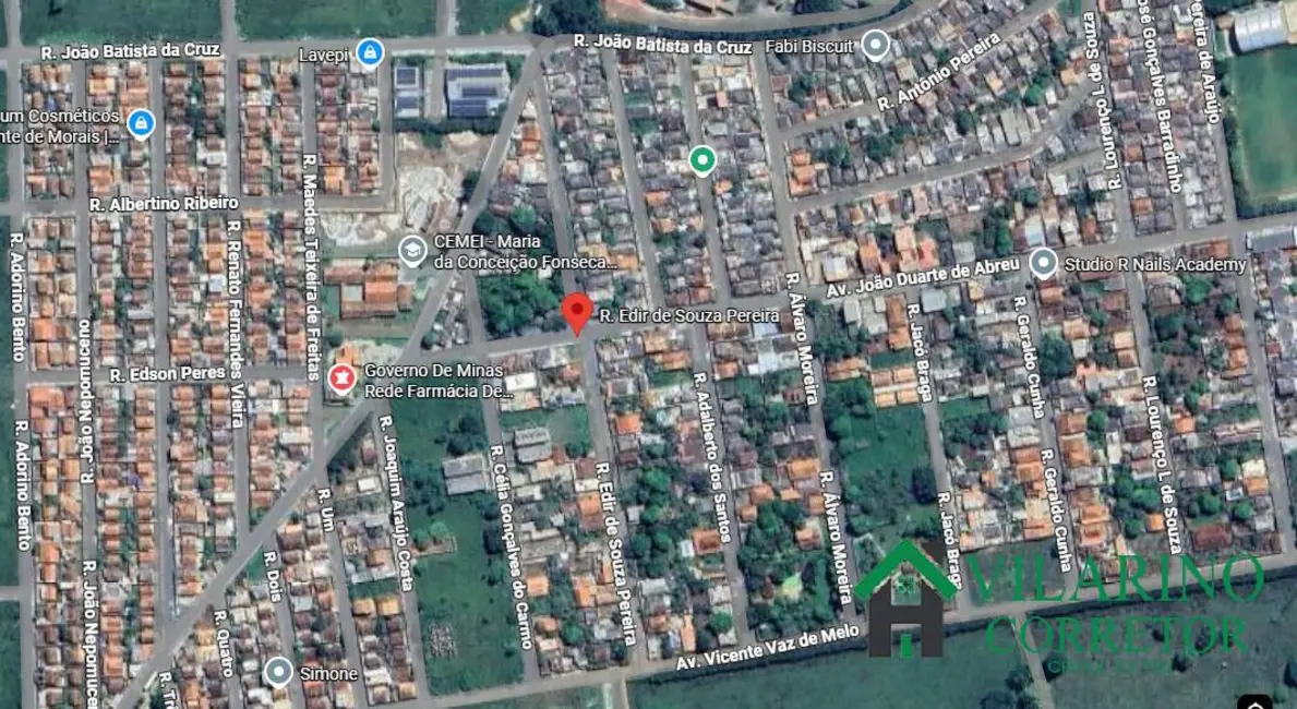 Foto 2 de Terreno / Lote à venda, 360m2 em Prudente De Morais - MG