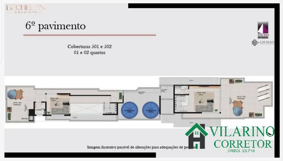 Foto 6 de Apartamento com 2 quartos à venda em Cruzeiro, Belo Horizonte - MG