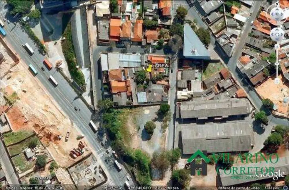 Foto 1 de Terreno / Lote à venda, 1372m2 em Cachoeirinha, Belo Horizonte - MG