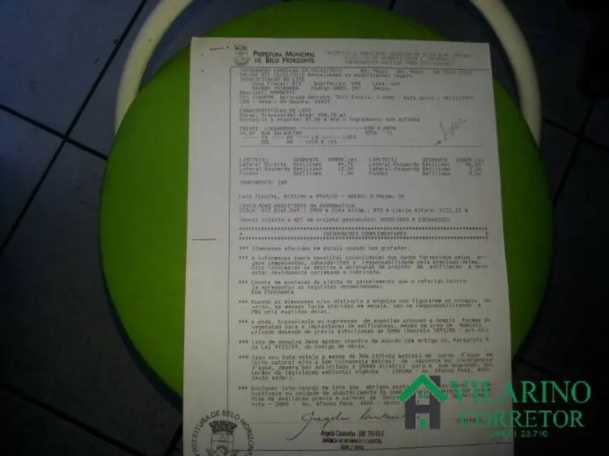 Terreno / Lote à venda, 458m2 em Renascença, Belo Horizonte - MG - imagem 9 Foto 9 de Terreno / Lote à venda, 458m2 em Renascença, Belo Horizonte - MG