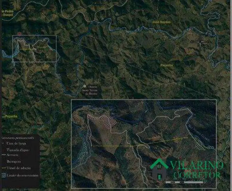 Foto 9 de Fazenda / Haras à venda, 20m2 em Pecanha - MG