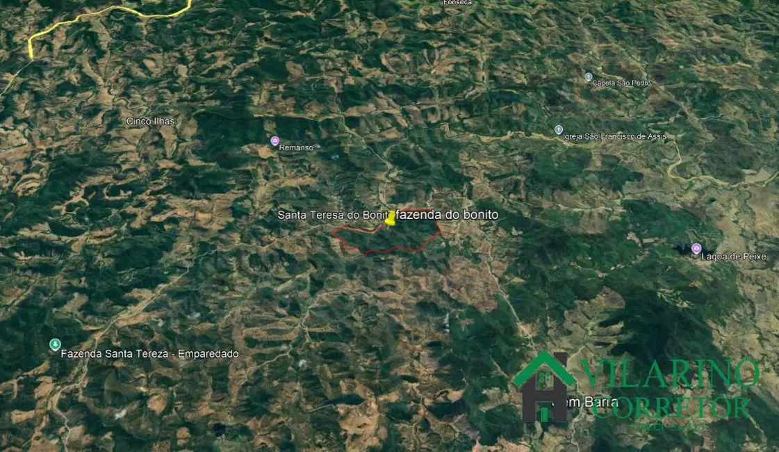 Foto 2 de Fazenda / Haras à venda, 20m2 em Pecanha - MG