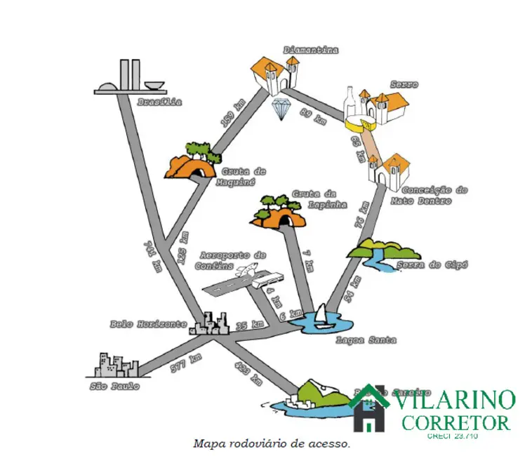 Foto 6 de Fazenda / Haras à venda, 100m2 em Santana Do Riacho - MG