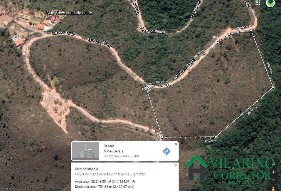 Sítio / Rancho à venda, 20m2 em Sabara - MG - imagem 3 Foto 3 de Sítio / Rancho à venda, 20m2 em Sabara - MG