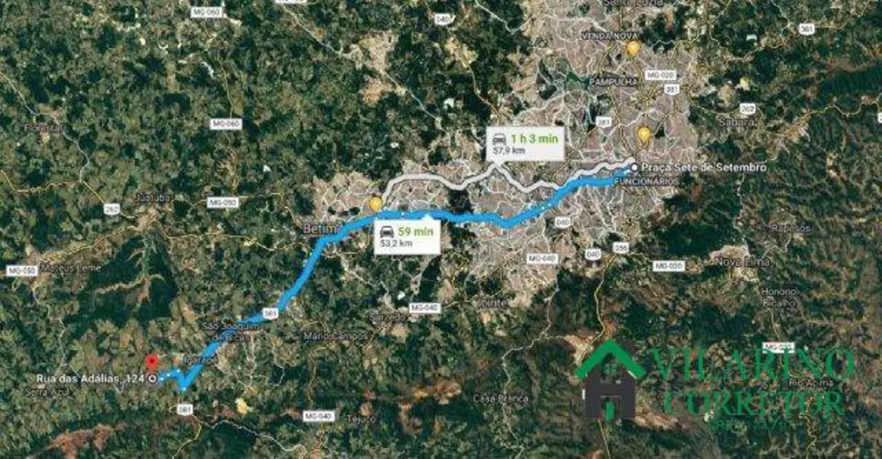 Foto 5 de Terreno / Lote à venda, 360m2 em Igarape - MG