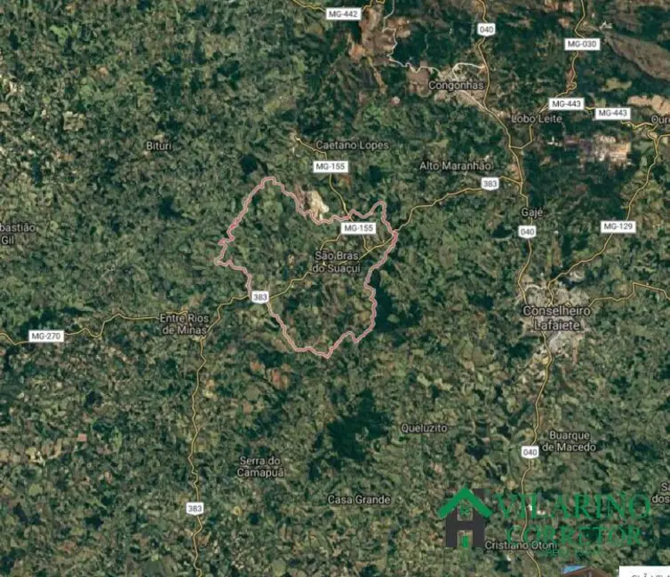 Terreno / Lote à venda, 1000m2 em Centro, Sao Bras Do Suacui - MG - imagem 3 Foto 3 de Terreno / Lote à venda, 1000m2 em Centro, Sao Bras Do Suacui - MG