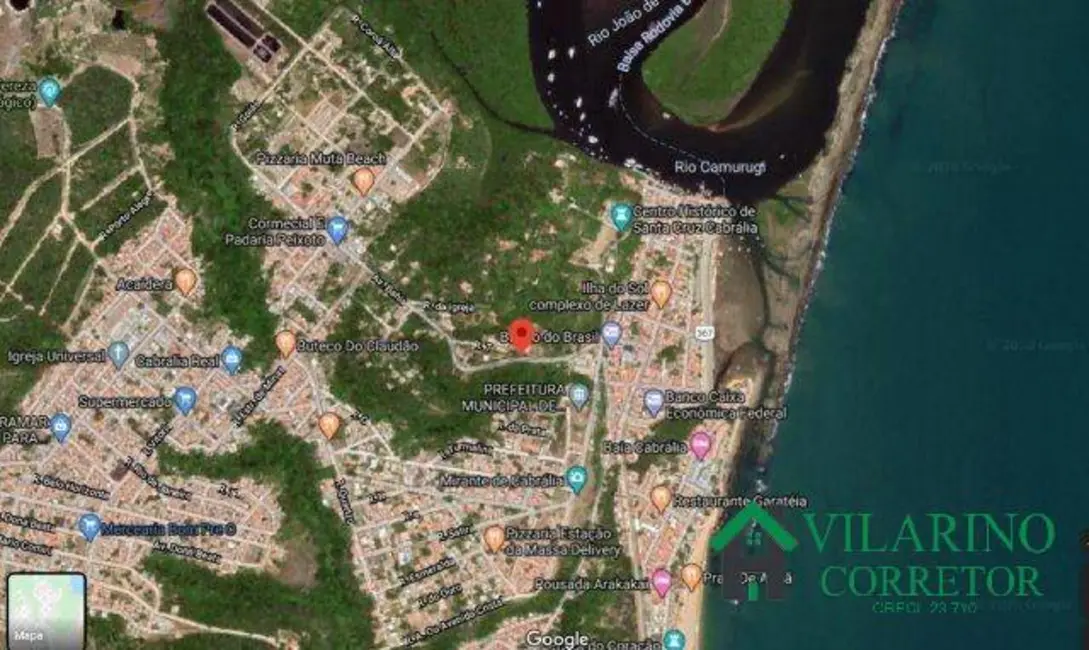 Terreno / Lote à venda, 1725m2 em Centro, Santa Cruz Cabralia - BA - imagem 8 Foto 8 de Terreno / Lote à venda, 1725m2 em Centro, Santa Cruz Cabralia - BA