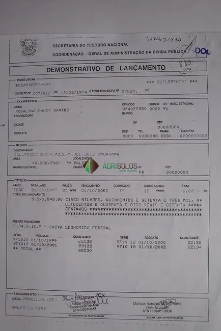 Foto 3 de Fazenda / Haras à venda, 6900m2 em Balsas - MA