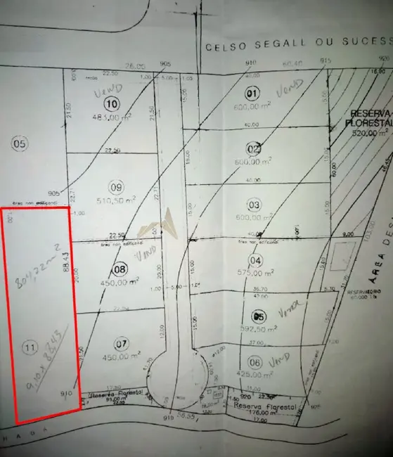 Foto 4 de Terreno / Lote à venda, 804m2 em Teresopolis - RJ