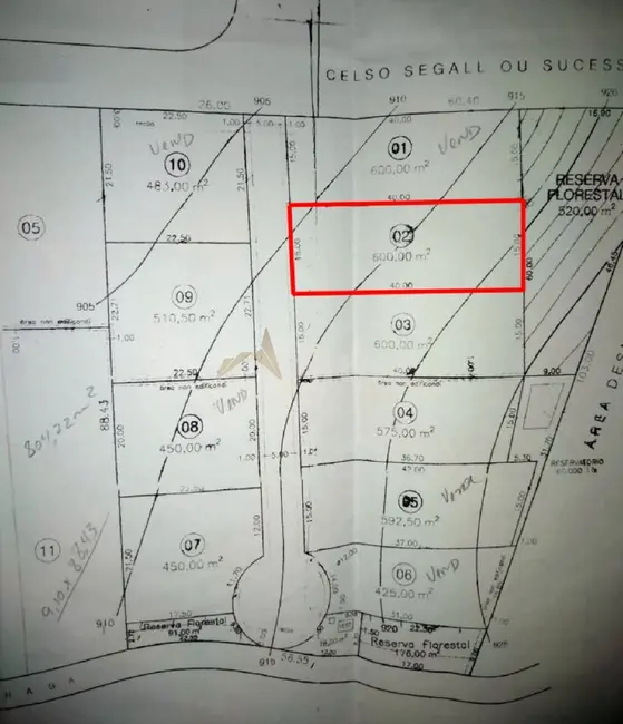 Foto 4 de Terreno / Lote à venda, 600m2 em Teresopolis - RJ