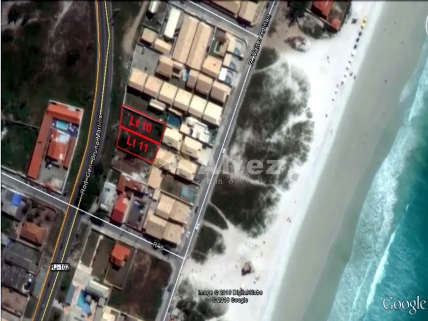 Foto 2 de Terreno / Lote à venda, 445m2 em Cabo Frio - RJ