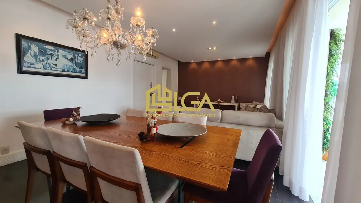 Foto 4 de Apartamento com 4 quartos à venda, 189m2 em Ponta da Praia, Santos - SP