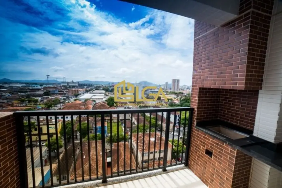 Foto 2 de Apartamento com 3 quartos à venda, 132m2 em Encruzilhada, Santos - SP