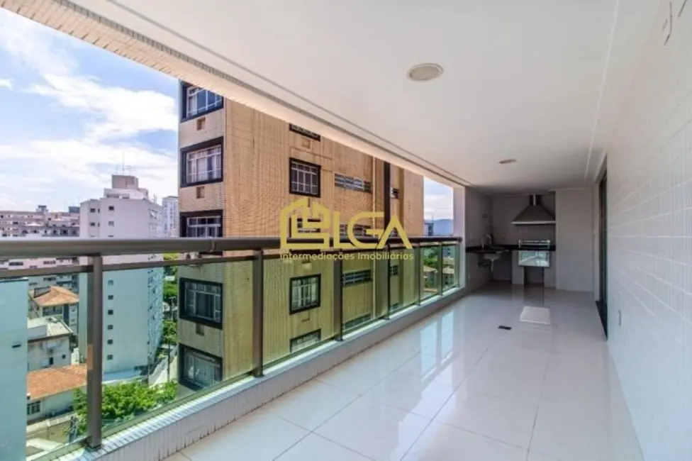 Foto 8 de Apartamento com 4 quartos à venda, 538m2 em Ponta da Praia, Santos - SP