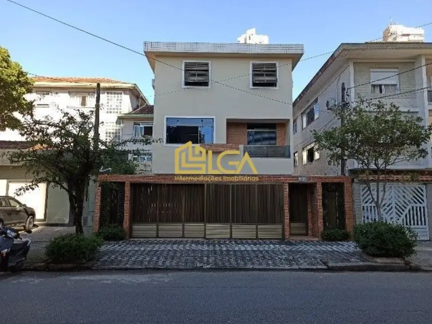 Foto 1 de Sobrado com 4 quartos para alugar, 250m2 em Embaré, Santos - SP