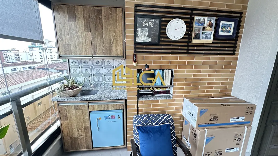 Apartamento com 2 quartos à venda, 111m2 em Ponta da Praia, Santos - SP - imagem 4 Foto 4 de Apartamento com 2 quartos à venda, 111m2 em Ponta da Praia, Santos - SP