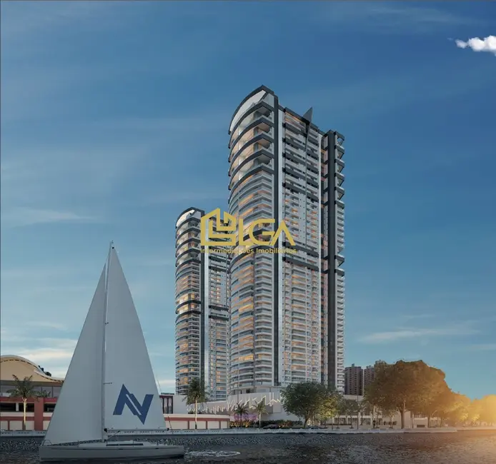 Apartamento com 3 quartos à venda, 227m2 em Ponta da Praia, Santos - SP - imagem 2 Foto 2 de Apartamento com 3 quartos à venda, 227m2 em Ponta da Praia, Santos - SP