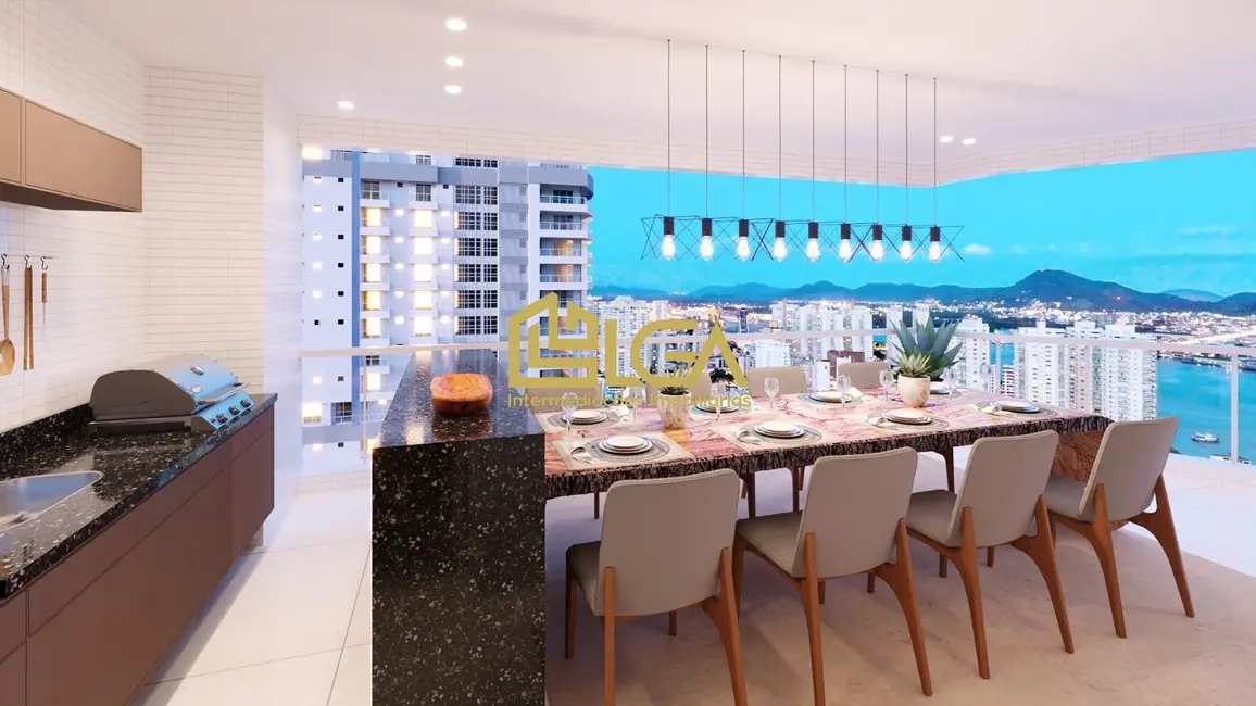 Apartamento com 3 quartos à venda, 227m2 em Ponta da Praia, Santos - SP - imagem 6 Foto 6 de Apartamento com 3 quartos à venda, 227m2 em Ponta da Praia, Santos - SP