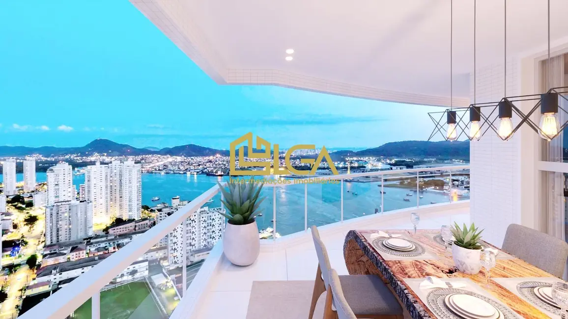 Apartamento com 3 quartos à venda, 227m2 em Ponta da Praia, Santos - SP - imagem 4 Foto 4 de Apartamento com 3 quartos à venda, 227m2 em Ponta da Praia, Santos - SP