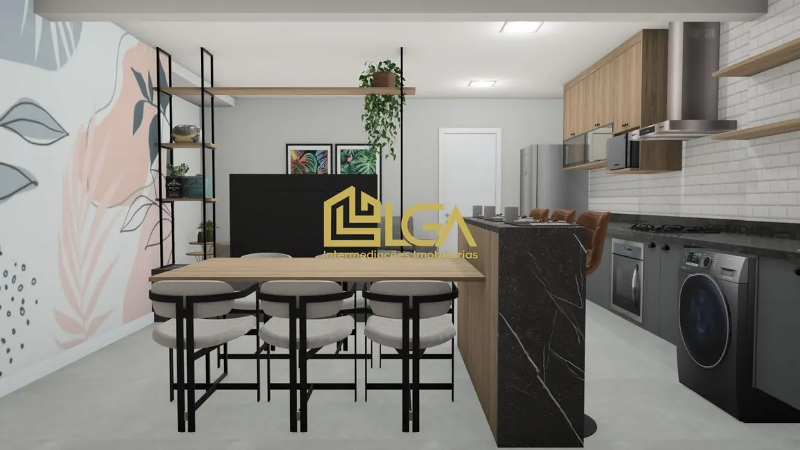 Apartamento com 2 quartos à venda, 65m2 em Ponta da Praia, Santos - SP - imagem 3 Foto 3 de Apartamento com 2 quartos à venda, 65m2 em Ponta da Praia, Santos - SP