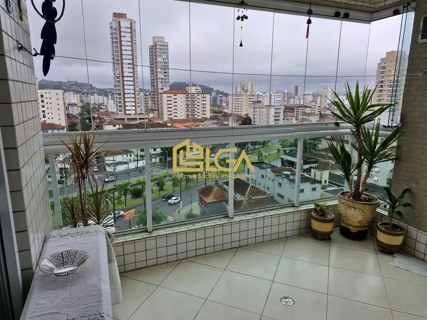 Foto 5 de Apartamento com 3 quartos à venda, 127m2 em Pompéia, Santos - SP