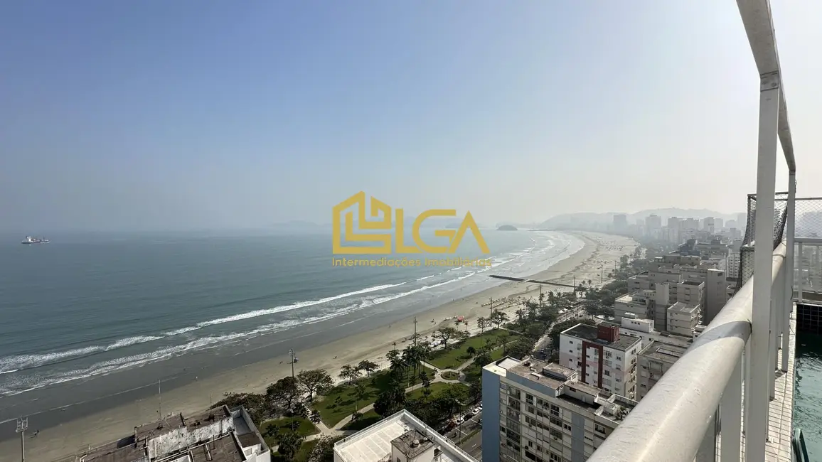 Foto 3 de Cobertura com 4 quartos à venda, 420m2 em Embaré, Santos - SP