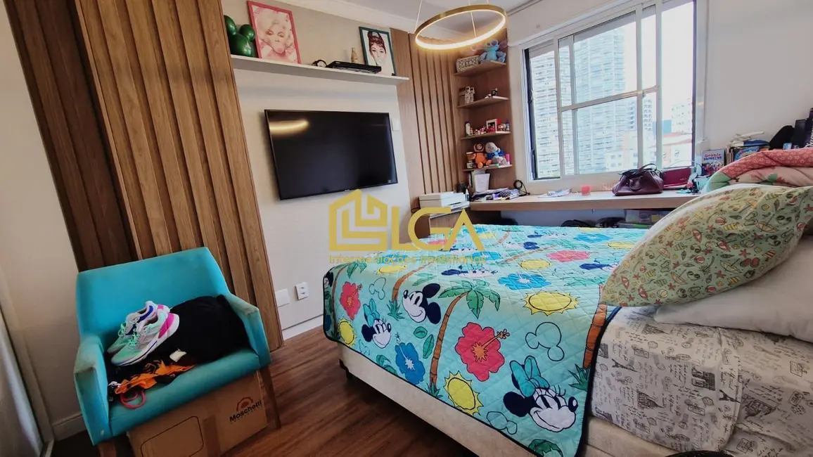 Foto 9 de Apartamento com 3 quartos à venda, 148m2 em Ponta da Praia, Santos - SP