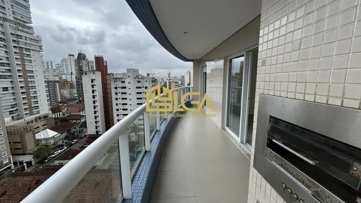 Foto 1 de Apartamento com 3 quartos à venda, 131m2 em Boqueirão, Santos - SP